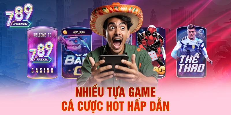 Kho game cá cược đa dạng tại sky88
